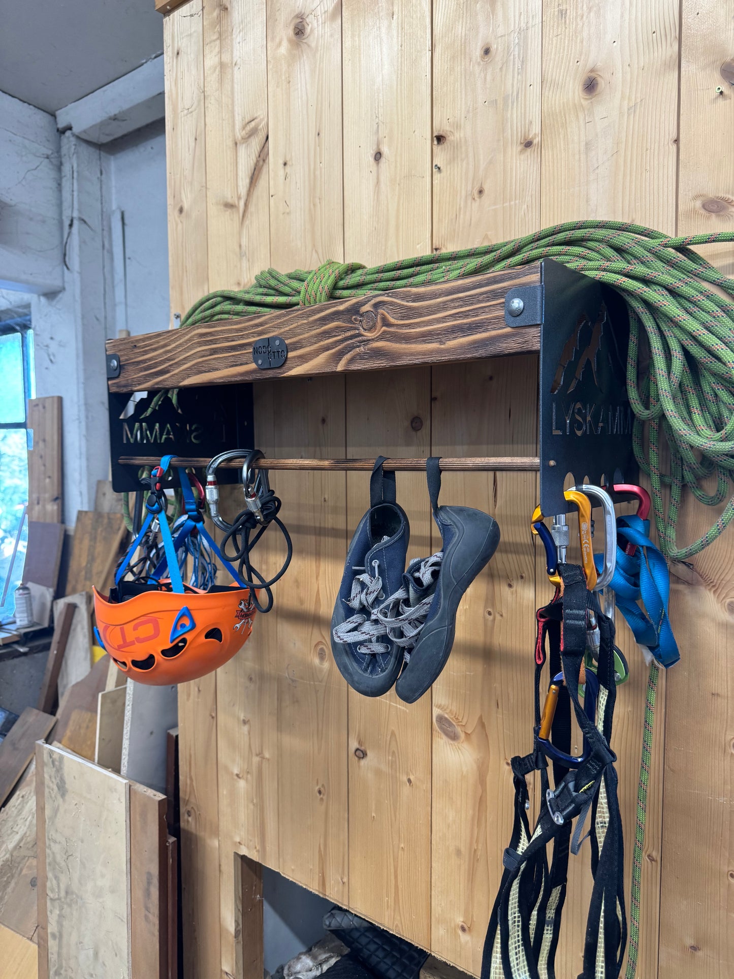 Rack Lyskamm | Sistema da parete per arrampicata